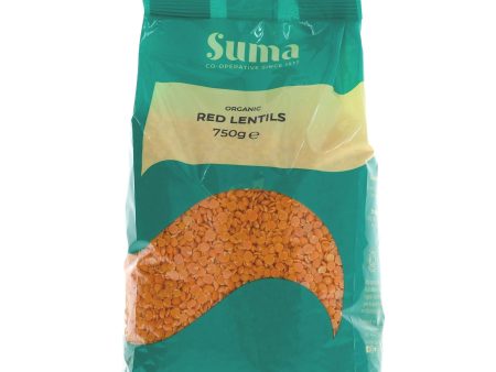 Suma | Lentils - Red split organic | 750g For Sale