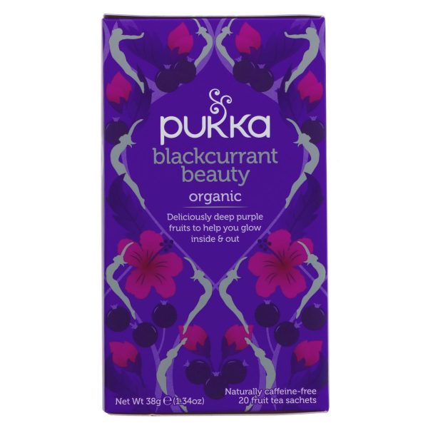 Pukka | Blackcurrant Beauty - Beetroot, Blackcurrant, Fennel | 20 bags Discount