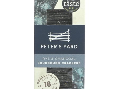 Peter s Yard | Charcoal & Rye Crispbread | 90g Cheap