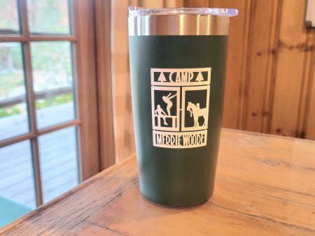 Travel Mug With Lid Green Supply