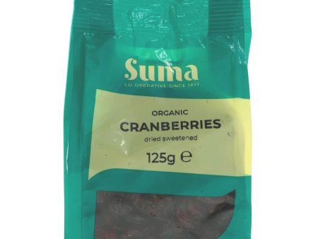 Suma | Cranberries - organic - Great for cooking & snacking | 125g Sale