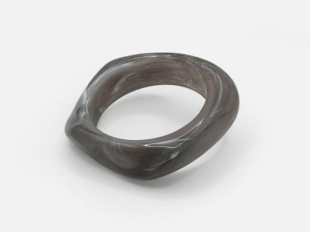 ACRYLIC BANGLE - GRIGIO For Discount