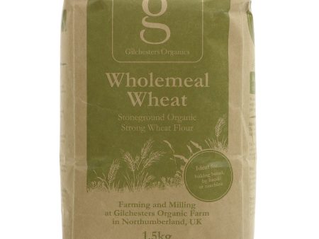 Gilchesters Organics | Strong 100% Whole Wheat Flour - stoneground, organic | 1.5kg Fashion