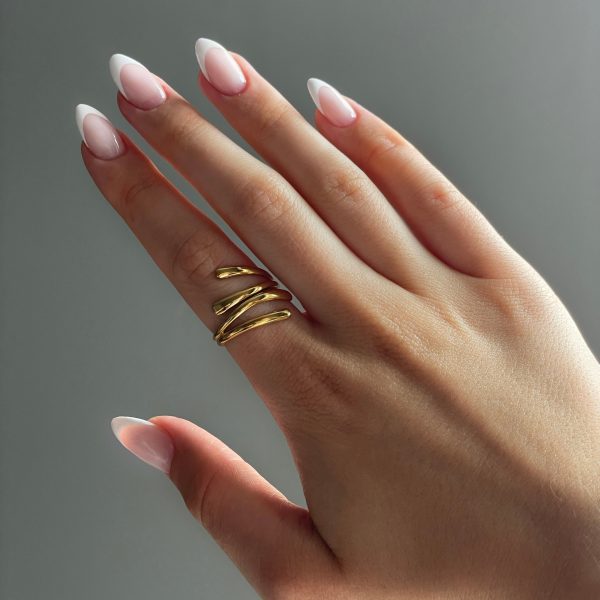 ADJUSTABLE OPENING RING - GOLD Online now