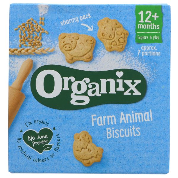 Organix | Animal Biscuits - from 12 months | 100g Cheap