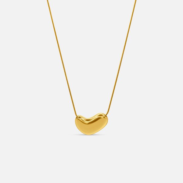 Pebble Necklace - Gold Supply