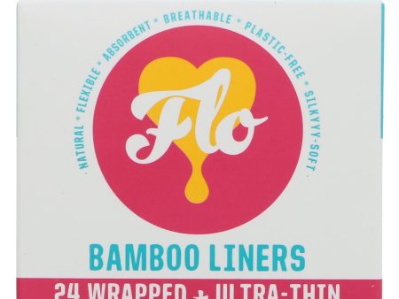 Here We Flo | Bamboo Liners | 24 Cheap