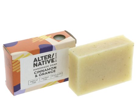 Alter Native | Boxed Soap Cinnamon & Orange - Spicy - with aduki beans | 95g Fashion