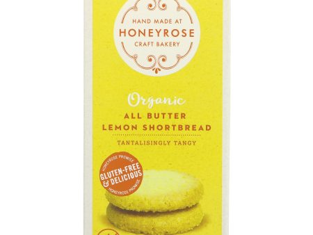 Honeyrose | All Butter Lemon Shortbread | 125g Online Hot Sale