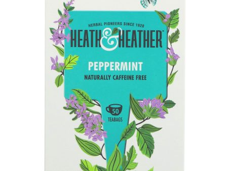 Heath And Heather | Peppermint | 50 bags Online Hot Sale