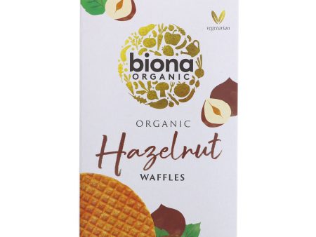 Biona | Hazelnut Syrup Waffles | 175g For Sale