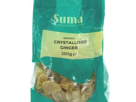 Suma | Ginger - crystallised organic | 250g Online now