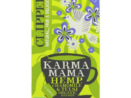 Clipper | Karma Mama - Hemp Chamomile and Tulsi | 20 bags For Sale