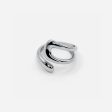 ADJUSTABLE SCULPTURAL RING - SILVER Sale