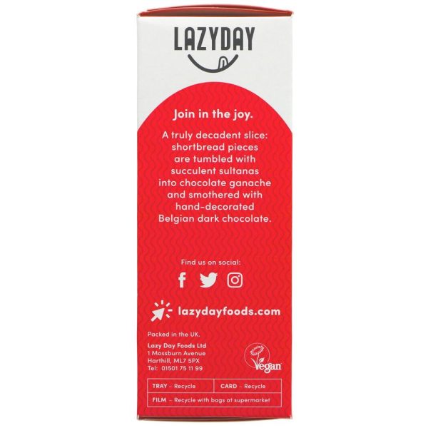 Lazy Day | Belgian Dark Chocolate Tiffin - gluten & dairy free | 150g For Sale