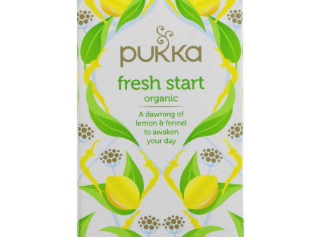 Pukka | Fresh Start - Lemon and Fennel | 20 bags For Sale