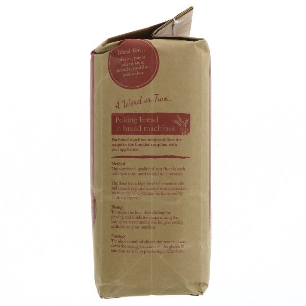 Gilchesters Organics | Pizza & Ciabatta Wheat Flour - stoneground, organic, strong | 1.5kg Online