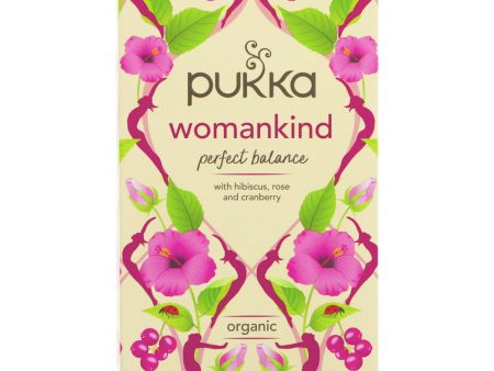 Pukka | Womankind - Chamomile, Cranberry, Rose | 20 bags Sale