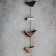 One-of-a-kind Wall Hanging Wood Stack no. 0966 Online now