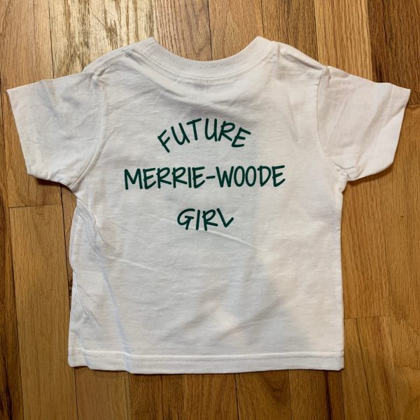 Baby Tee: Future Merrie-Woode Girl Supply