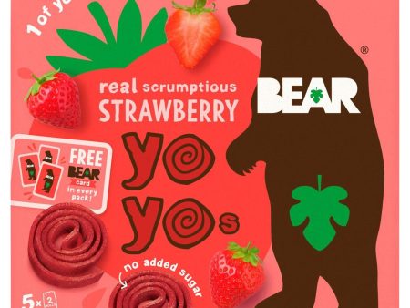 Bear | Yoyos - Strawberry Multipack | 5 x 20g Sale