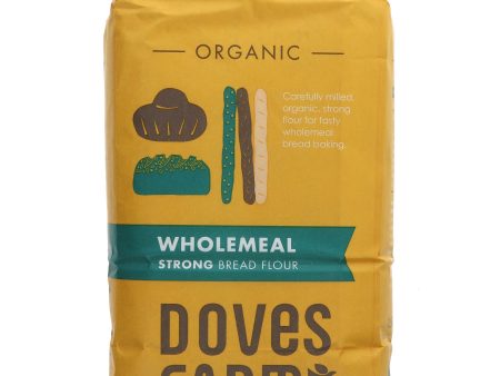 Doves Farm | Strong Wholemeal Bread Flour - Cream Bag Red Logo | 1.5kg Online