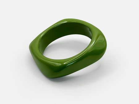 ACRYLIC BANGLE - AVOCADO Cheap