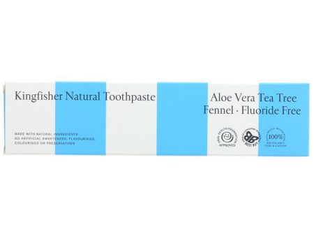 Kingfisher | Aloe Vera  Tea Tree Fennel - fluoride free | 100ml Sale