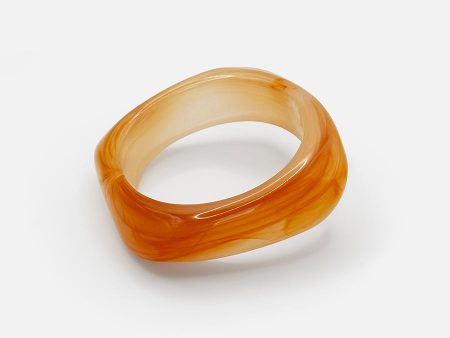 ACRYLIC BANGLE - ARANCIA For Discount