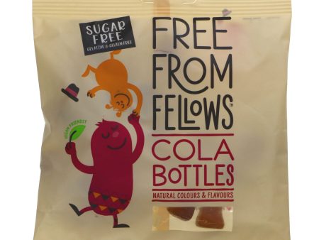 Free From Fellows | Cola Bottles - sugar, gelatine & gluten free | 100g Hot on Sale