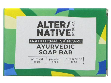 Alter Native | Skincare - Ayurvedic Soap Bar - With chaulmoogra, neem & tulsi | 95g Cheap