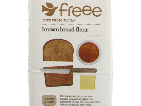 Doves Farm | Gluten Free Brown Bread Flour - Wheat Free, Orange Logo | 1kg For Discount