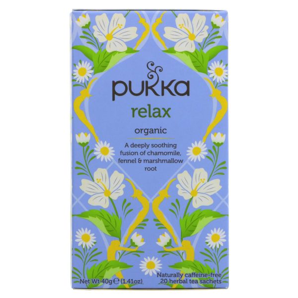 Pukka | Relax - chamomile, fennel, marshmallow | 20 bags Online