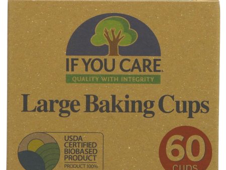 If You Care | Baking Cups - Large | 1 x 60 Supply