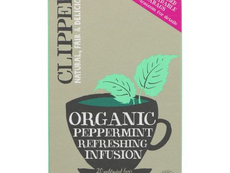 Clipper | Peppermint - Crisp, Clean & Cool Taste | 20 bags Hot on Sale