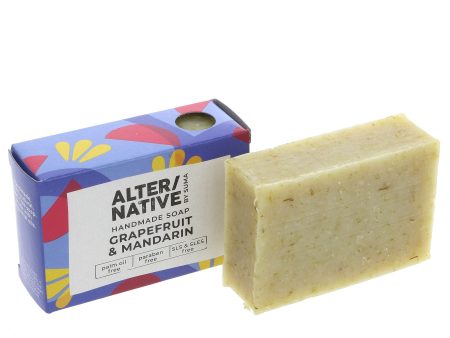 Alter Native | Boxed Soap Grapefruit & Mandarin - Citrus - with calendula flower | 95g For Discount