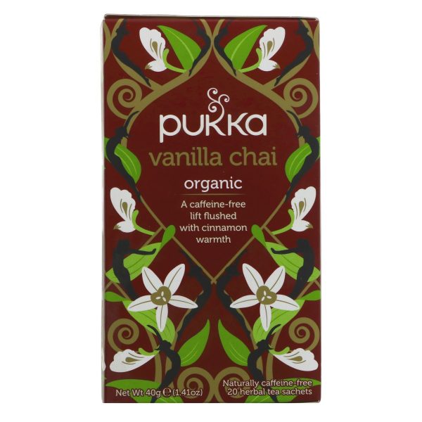 Pukka | Vanilla Chai - cinnamon, sweet vanilla | 20 bags Discount