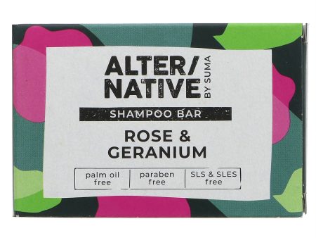 Alter Native | Shampoo Bar - Rose & Geranium | 95g For Cheap