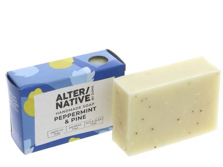 Alter Native | Boxed Soap P mint & Pine Oil - Exfoliate - with poppy seeds | 95g Online