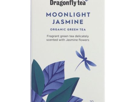 Dragonfly Tea | Moonlight Jasmine - Green Tea, Jasmine Flowers | 20 bags Online Sale