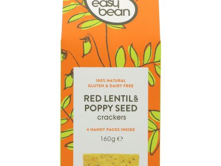 Easy Bean | Red Lentil & Poppy Seed | 150g Discount