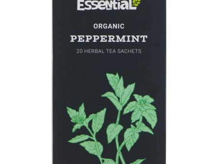 Essential Trading | Peppermint Herbal Infusion - 100% Plastic Free | 20 bags Discount