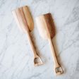 Wild Olive Wood Kitchen Bin Shovel Online now