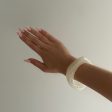 ACRYLIC BANGLE - CREAM Online Hot Sale