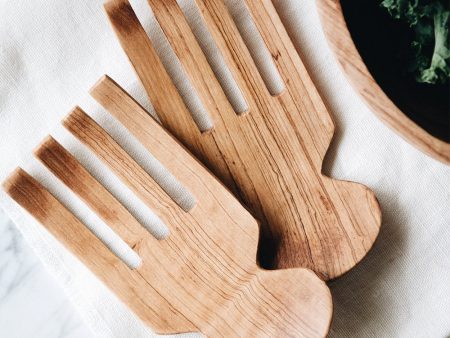 Olive Wood Salad Claws For Discount