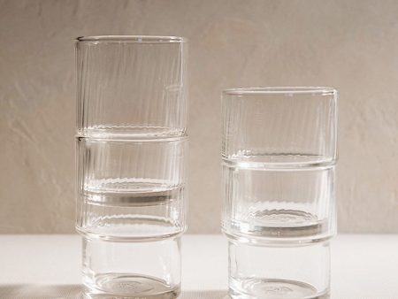 Stacking Glassware Set Discount