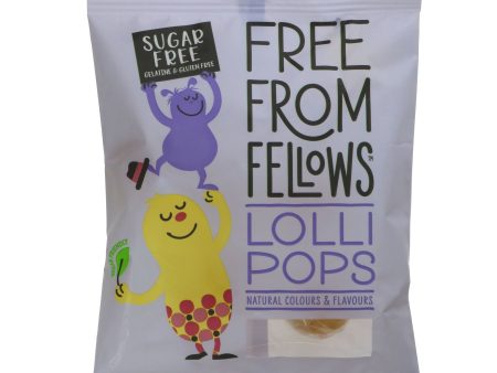 Free From Fellows | Cola & Strawberry Lollipops - sugar free | 60g Hot on Sale