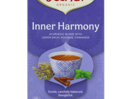 Yogi Tea | Inner Harmony - Lemon Balm, Rooibos, Cinnamon | 17 bags Hot on Sale