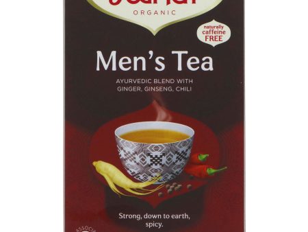 Yogi Tea | Men s Tea - Ginger, Ginseng, Chili | 17 bags Online now