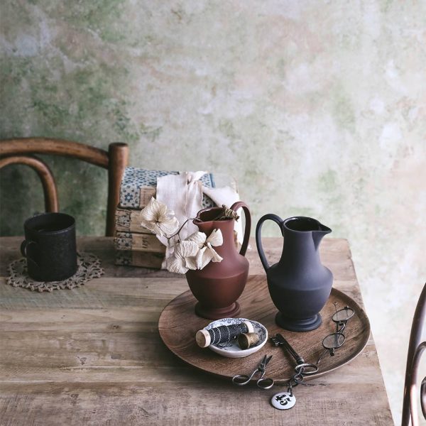 Artisan Stoneware Pitcher - Black Sale